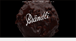 Desktop Screenshot of confiserie-braendli.ch
